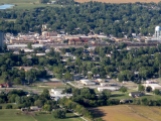 Creston from the air