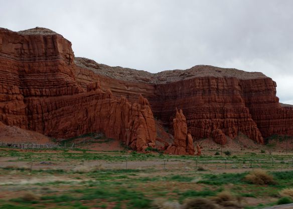 Baby Rocks Mesa, located 15 miles from Kayenta.